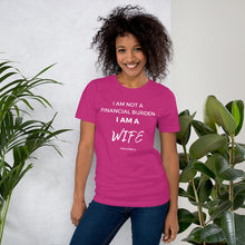 Load image into Gallery viewer, I AM A WIFE short sleeve t-shirt
