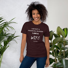 Load image into Gallery viewer, I AM A WIFE short sleeve t-shirt
