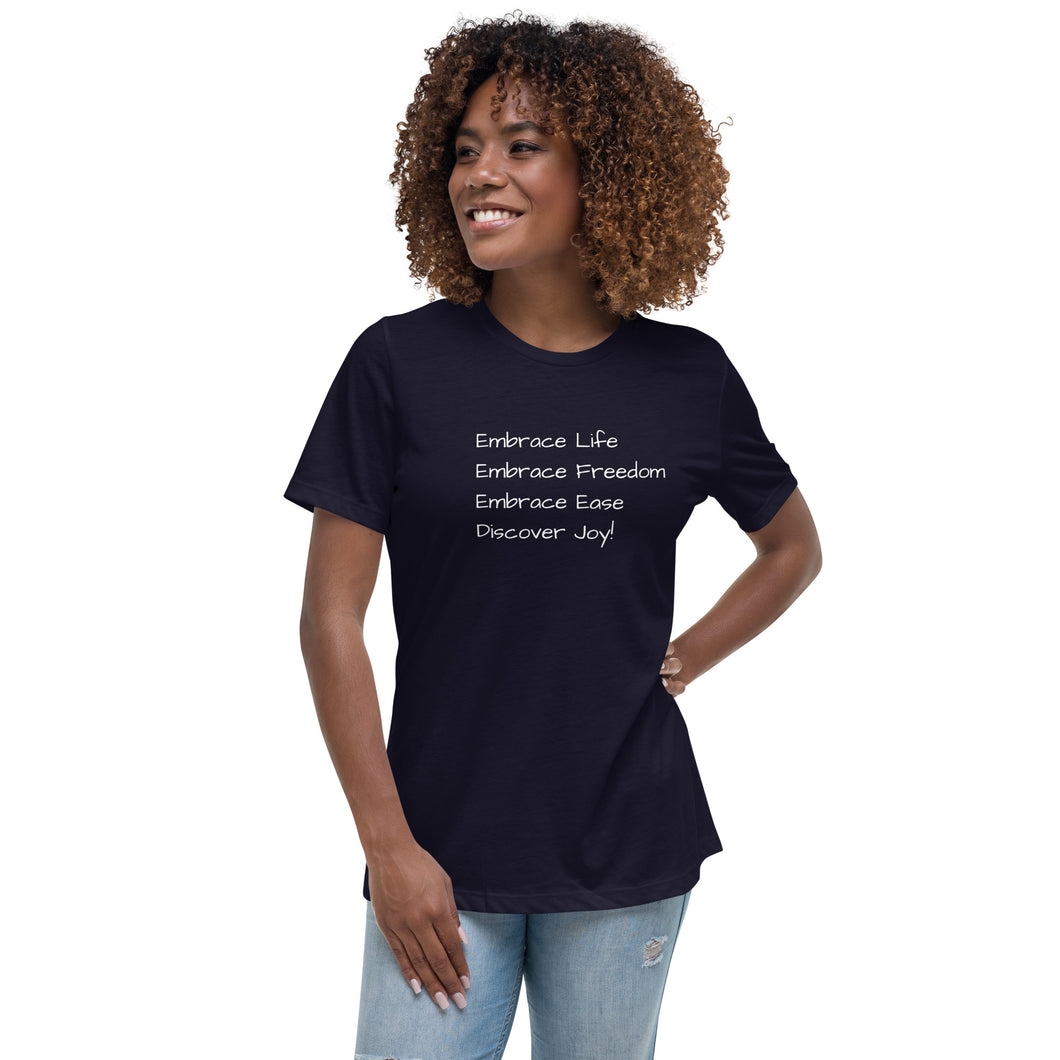 Discover Joy! Women's Relaxed fit short sleeve t-shirt