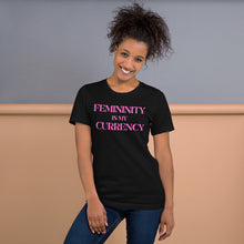 Load image into Gallery viewer, Femininity Currency short-sleeve t-shirt
