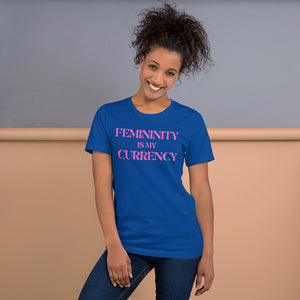 Femininity Currency short-sleeve t-shirt