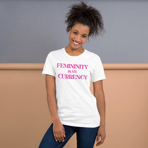 Femininity Currency short-sleeve t-shirt